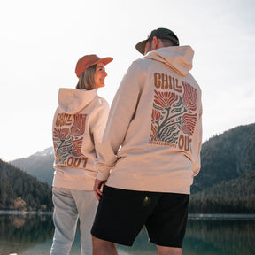 Organic "Chill Out" Hoodie - Stoked&Woke Clothing