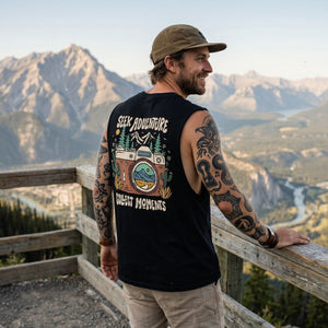 Organic "Collect Moments" Tank Top - Stoked&Woke Clothing