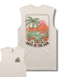 Organic "Days in the Sun" Tank Top - Stoked&Woke Clothing