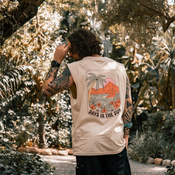 Organic "Days in the Sun" Tank Top - Stoked&Woke Clothing