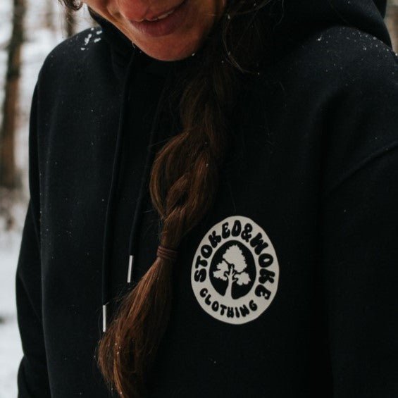 Organic "Earth Doesn't Need Us" Hoodie - Stoked&Woke Clothing