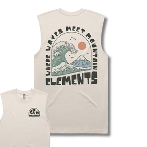 Organic "Elements" Tank Top - Stoked&Woke Clothing