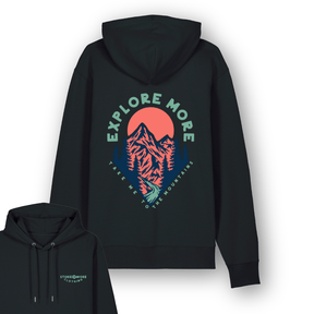 Organic "Explore More" Hoodie - Stoked&Woke Clothing