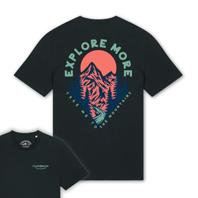 Organic "Explore More" Tee - Stoked&Woke Clothing