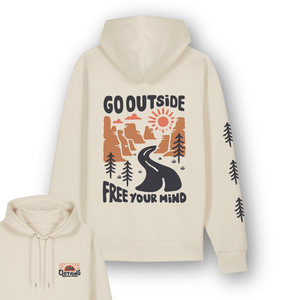 Organic "Free Your Mind" Hoodie - Stoked&Woke Clothing