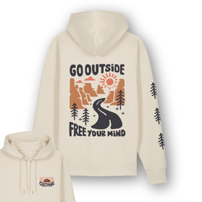 Organic "Free Your Mind" Hoodie - Stoked&Woke Clothing