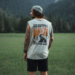 Organic "Free Your Mind" Tank Top - Stoked&Woke Clothing