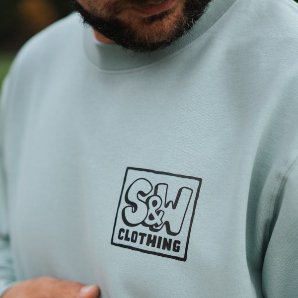 Organic "Good Vibes" Sweatshirt - Stoked&Woke Clothing