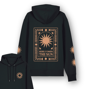 Organic "Here comes the Sun" Hoodie - Stoked&Woke Clothing