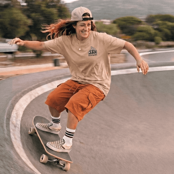 Organic "Home on Wheels" Tee - Stoked&Woke Clothing