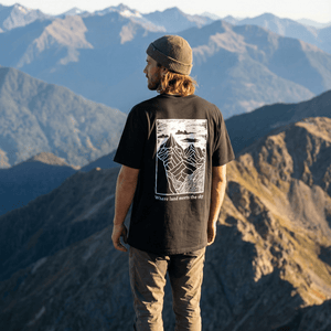 Organic "Land Meets Sky" Tee - Stoked&Woke Clothing