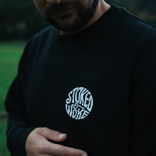 Organic "Lets Get Lost" Sweatshirt - Stoked&Woke Clothing