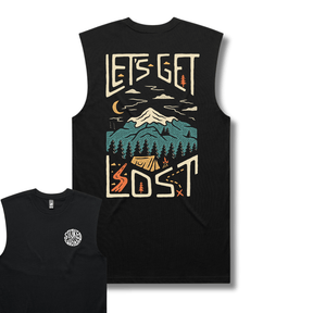 Organic "Let's Get Lost" Tank Top - Stoked&Woke Clothing
