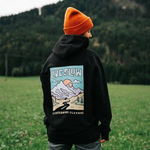 Organic "Live Slow" Hoodie - Stoked&Woke Clothing
