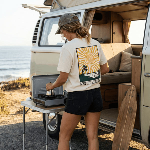 Organic "Lost In Paradise" Tee - Stoked&Woke Clothing