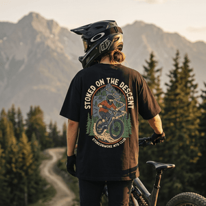 Organic "MTB Crew" Tee - Stoked&Woke Clothing