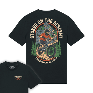 Organic "MTB Crew" Tee - Stoked&Woke Clothing