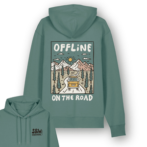 Organic "Offline" Hoodie - Stoked&Woke Clothing