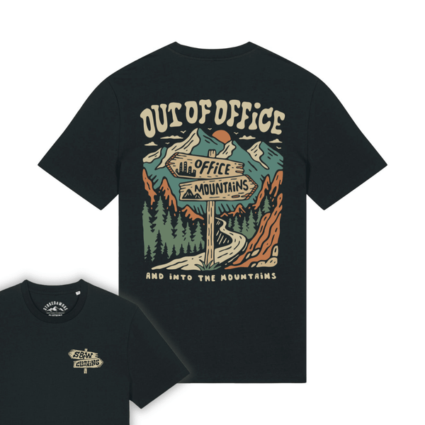 Organic "Out of Office" Tee - Stoked&Woke Clothing