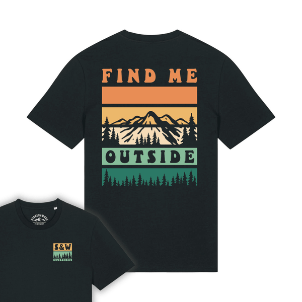Organic "Outside" Tee - Stoked&Woke Clothing