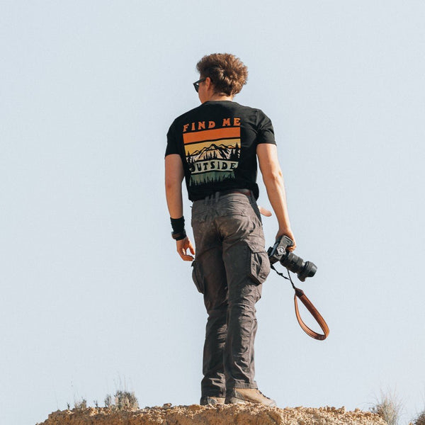 Organic "Outside" Tee - Stoked&Woke Clothing