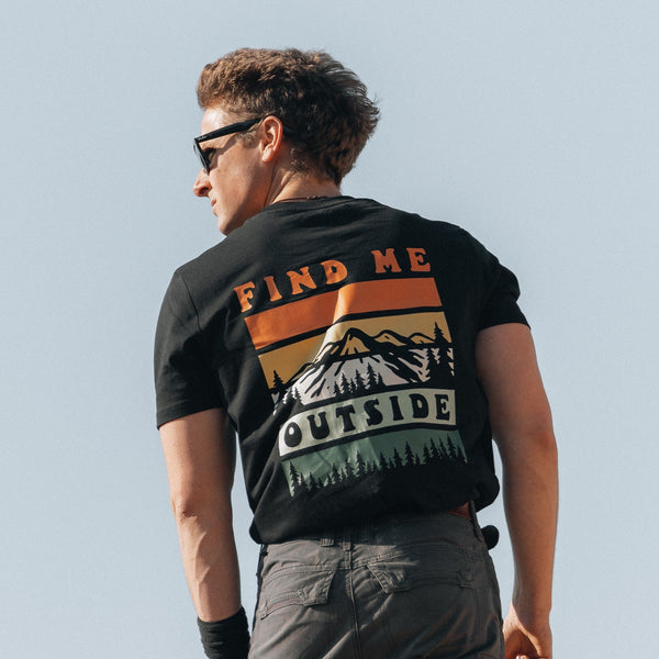 Organic "Outside" Tee - Stoked&Woke Clothing
