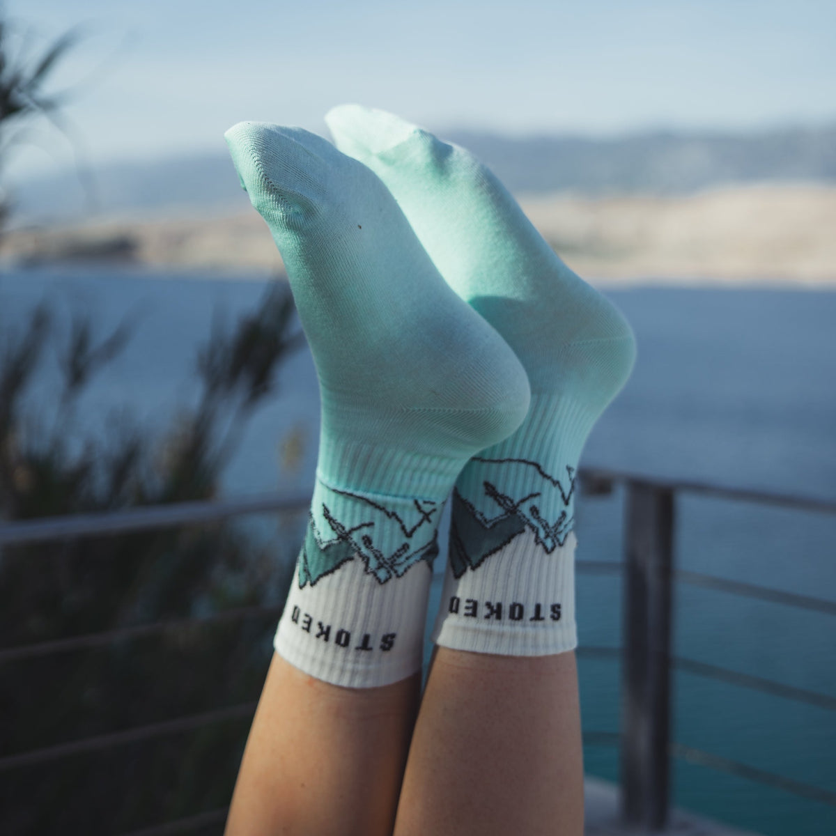 Organic "Peak" Socks Bundle - Stoked&Woke Clothing