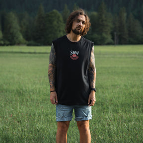 Organic "Pohutukawa" Tank Top - Stoked&Woke Clothing