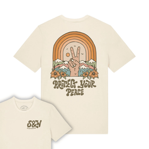 Organic "Protect Your Peace" Tee - Stoked&Woke Clothing
