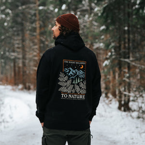 Organic "Respect The Wild" Hoodie - Stoked&Woke Clothing