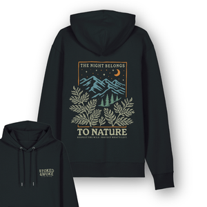 Organic "Respect The Wild" Hoodie - Stoked&Woke Clothing