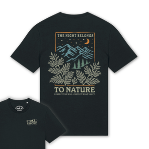 Organic "Respect The Wild" Tee - Stoked&Woke Clothing