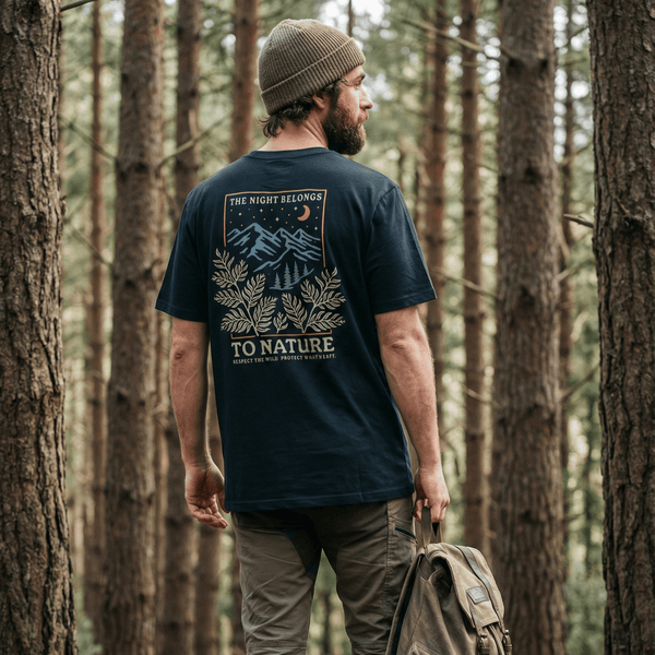 Organic "Respect The Wild" Tee - Stoked&Woke Clothing