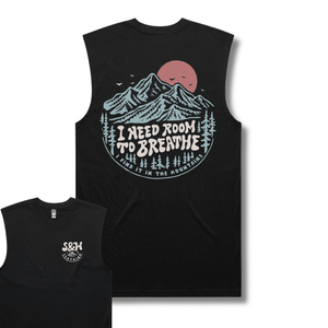 Organic "Room to breathe" Tank Top - Stoked&Woke Clothing