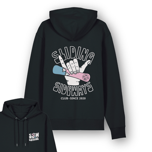 Organic "Sliding Sideways" Hoodie - Stoked&Woke Clothing