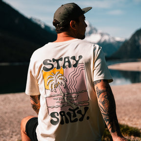 Organic "Stay Salty" Tee - Stoked&Woke Clothing