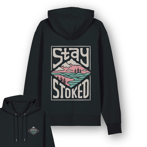 Organic "Stay Stoked Vol.02" Hoodie - Stoked&Woke Clothing
