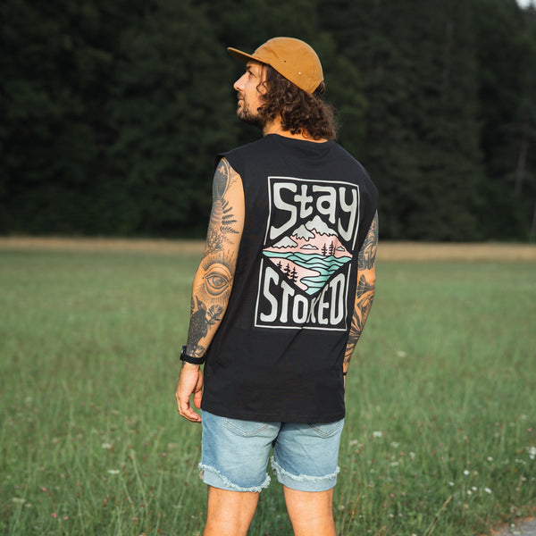 Organic "Stay Stoked Vol.02" Tank Top - Stoked&Woke Clothing