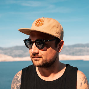 Organic "S&W" Cap (Beige) - Stoked&Woke Clothing