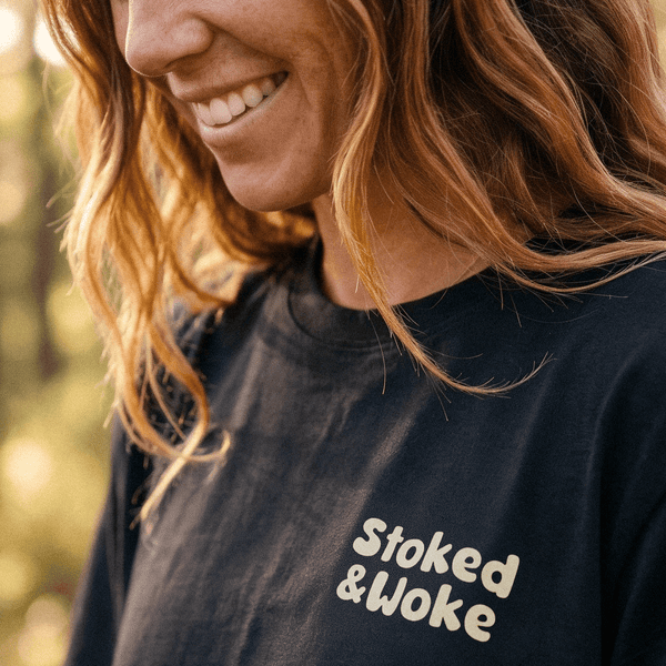 Organic "The Wild Side" Tee - Stoked&Woke Clothing
