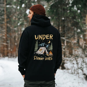 Organic "Under Starry Skies" Hoodie - Stoked&Woke Clothing