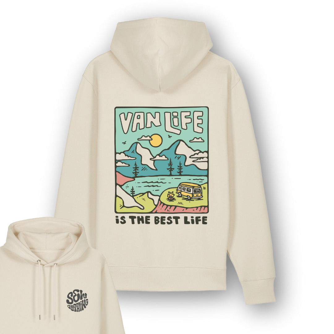 Organic "Van Life" Hoodie - Stoked&Woke Clothing