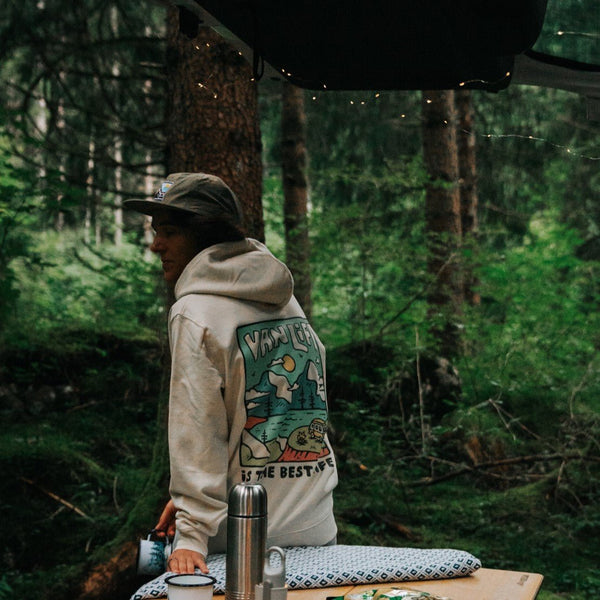 Organic "Van Life" Hoodie - Stoked&Woke Clothing
