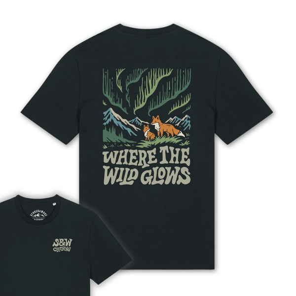 Organic "Where The Wild Glows" Tee - Stoked&Woke Clothing