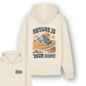 Organic "Your Home" Hoodie - Stoked&Woke Clothing