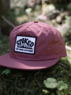 Recycled "Clay" Hikers Cap - Stoked&Woke Clothing