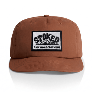 Recycled "Clay" Hikers Cap - Stoked&Woke Clothing