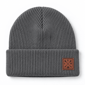 Recycled Cuffy Beanie - Graphite - Stoked&Woke Clothing