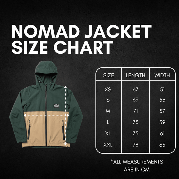 Recycled "Nomad" Travelers Jacket - Forest / Sand - Stoked&Woke Clothing