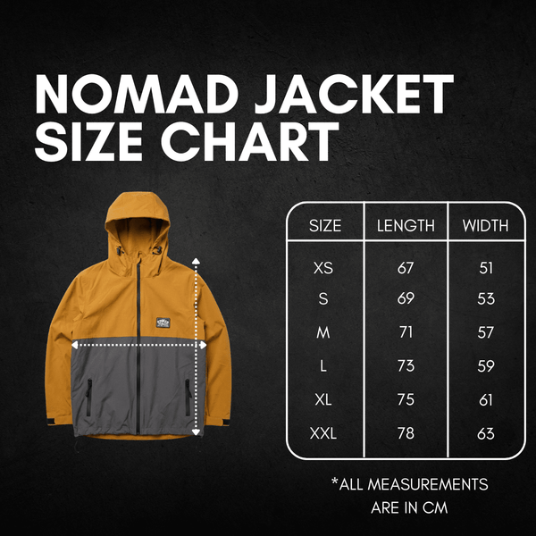 Recycled "Nomad" Travelers Jacket - Mustard / Charcoal - Stoked&Woke Clothing